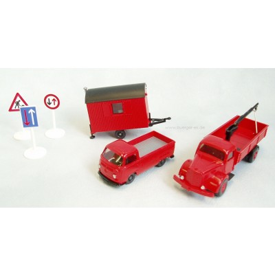Set Klassische Baufahrzeuge VIII, 3 Modelle